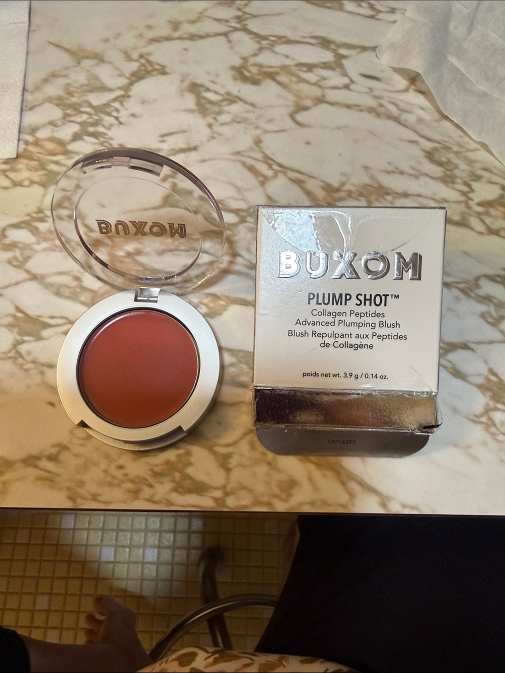 Buxom Plump Shot Advanced Plumping Blush — Cherry Dolly. NIB